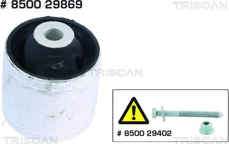 Triscan 8500 29869 - Suspension, bras de liaison cwaw.fr