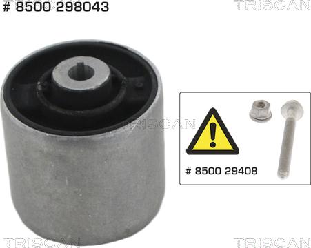 Triscan 8500 298043 - Suspension, bras de liaison cwaw.fr