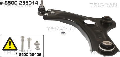 Triscan 8500 255014 - Bras de liaison, suspension de roue cwaw.fr