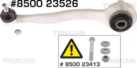 Triscan 8500 23526 - Bras de liaison, suspension de roue cwaw.fr