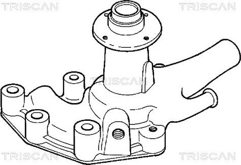 Triscan 8600 60002 - Pompe à eau cwaw.fr