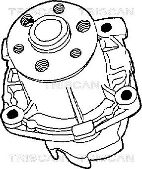 Triscan 8600 15002 - Pompe à eau cwaw.fr