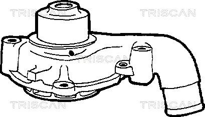 Triscan 8600 16899 - Pompe à eau cwaw.fr