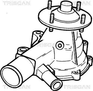 Triscan 8600 13129 - Pompe à eau cwaw.fr