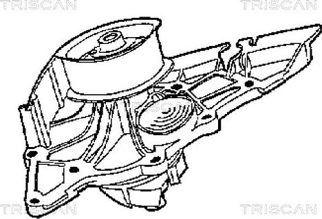 Triscan 8600 29004 - Pompe à eau cwaw.fr