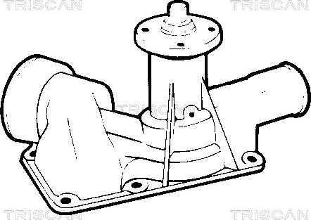 Triscan 8600 24042 - Pompe à eau cwaw.fr