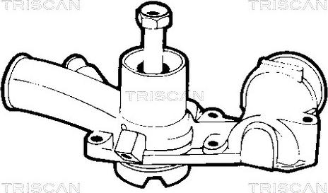 Triscan 8600 28076 - Pompe à eau cwaw.fr