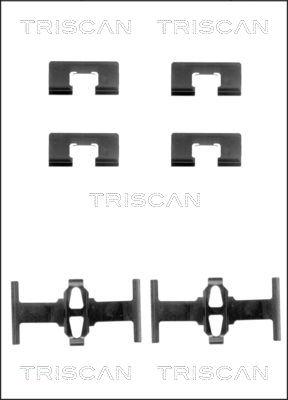 Triscan 8105 401613 - Kit d'accessoires, plaquette de frein à disque cwaw.fr