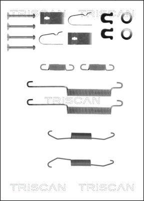 Triscan 8105 402538 - Kit d'accessoires, mâchoire de frein cwaw.fr