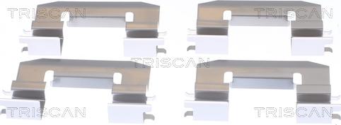 Triscan 8105 431638 - Kit d'accessoires, plaquette de frein à disque cwaw.fr