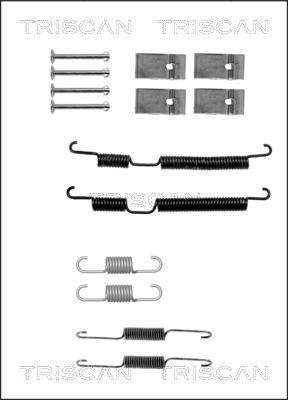 Triscan 8105 432587 - Kit d'accessoires, mâchoire de frein cwaw.fr