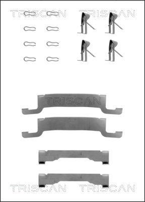 Triscan 8105 421582 - Kit d'accessoires, plaquette de frein à disque cwaw.fr