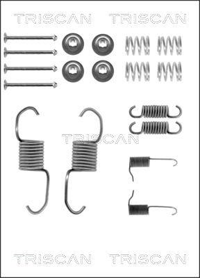 Triscan 8105 422558 - Kit d'accessoires, mâchoire de frein cwaw.fr