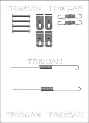 Triscan 8105 422589 - Kit d'accessoires, mâchoire de frein cwaw.fr