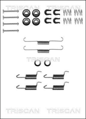 Triscan 8105 422586 - Kit d'accessoires, mâchoires de frein de stationnement cwaw.fr