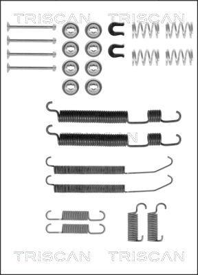 Triscan 8105 422581 - Kit d'accessoires, mâchoire de frein cwaw.fr