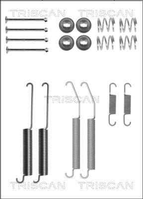 Triscan 8105 422588 - Kit d'accessoires, mâchoire de frein cwaw.fr