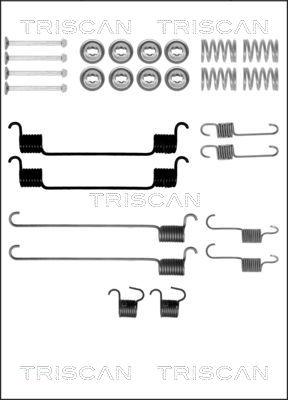 Triscan 8105 502558 - Kit d'accessoires, mâchoire de frein cwaw.fr