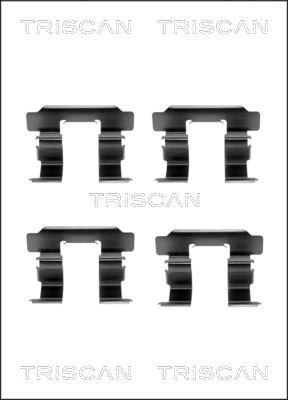 Triscan 8105 691623 - Kit d'accessoires, plaquette de frein à disque cwaw.fr