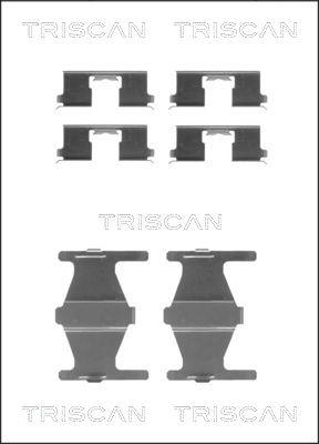 Triscan 8105 141589 - Kit d'accessoires, plaquette de frein à disque cwaw.fr