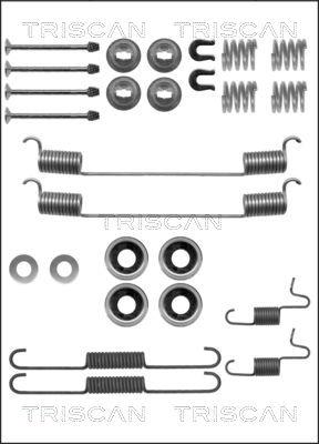 Triscan 8105 142565 - Kit d'accessoires, mâchoire de frein cwaw.fr