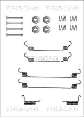 Triscan 8105 142560 - Kit d'accessoires, mâchoire de frein cwaw.fr