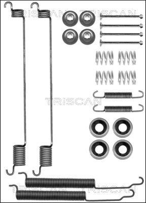 Triscan 8105 142563 - Kit d'accessoires, mâchoire de frein cwaw.fr