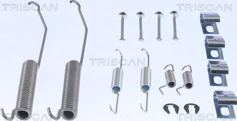 Triscan 8105 142570 - Kit d'accessoires, mâchoire de frein cwaw.fr