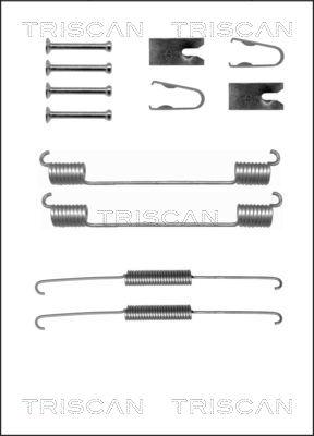 Triscan 8105 152555 - Kit d'accessoires, mâchoire de frein cwaw.fr