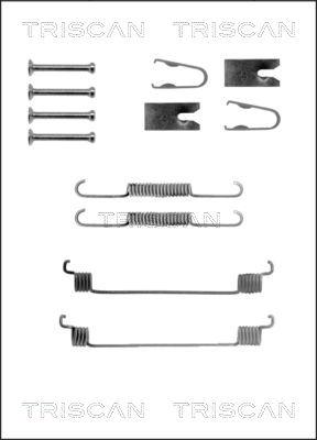 Triscan 8105 152557 - Kit d'accessoires, mâchoire de frein cwaw.fr