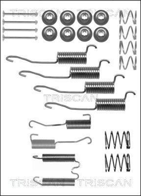 Triscan 8105 152564 - Kit d'accessoires, mâchoire de frein cwaw.fr