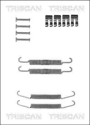 Triscan 8105 152220 - Kit d'accessoires, mâchoire de frein cwaw.fr