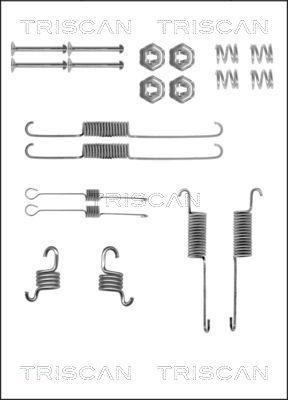 Triscan 8105 162591 - Kit d'accessoires, mâchoire de frein cwaw.fr