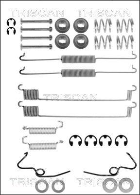 Triscan 8105 162509 - Kit d'accessoires, mâchoire de frein cwaw.fr