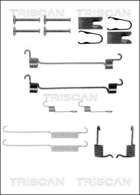 Triscan 8105 162586 - Kit d'accessoires, mâchoire de frein cwaw.fr