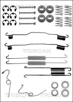 Triscan 8105 162038 - Kit d'accessoires, mâchoire de frein cwaw.fr