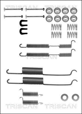 Triscan 8105 162254 - Kit d'accessoires, mâchoire de frein cwaw.fr