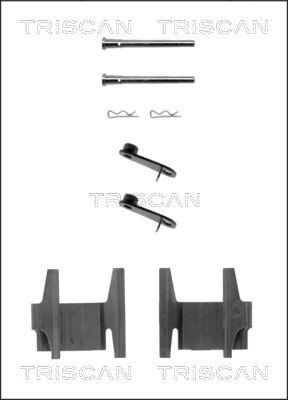 Triscan 8105 101588 - Kit d'accessoires, plaquette de frein à disque cwaw.fr