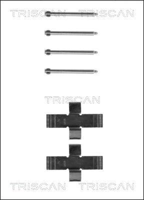 Triscan 8105 101194 - Kit d'accessoires, plaquette de frein à disque cwaw.fr