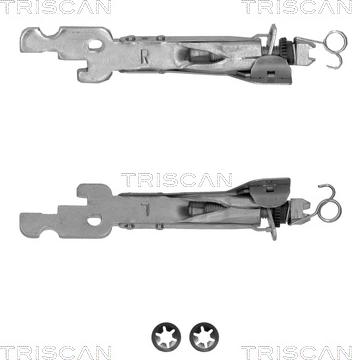 Triscan 8105 103003 - Kit de régleurs, frein à tambour cwaw.fr