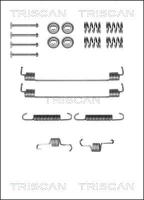 Triscan 8105 102596 - Kit d'accessoires, mâchoire de frein cwaw.fr