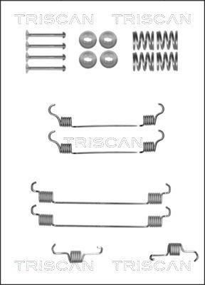 Triscan 8105 102597 - Kit d'accessoires, mâchoire de frein cwaw.fr