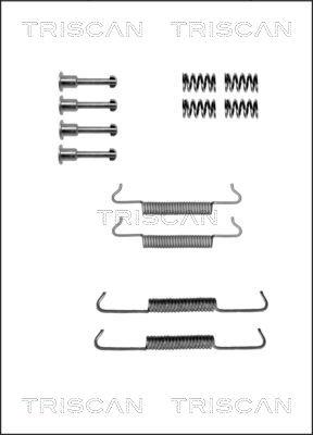 Triscan 8105 102589 - Kit d'accessoires, mâchoires de frein de stationnement cwaw.fr