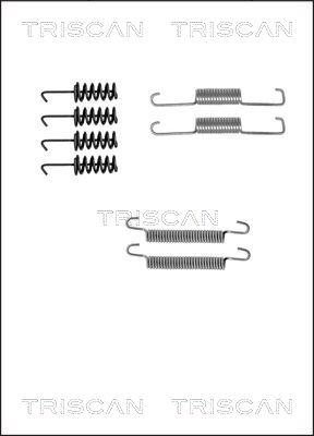 Triscan 8105 102585 - Kit d'accessoires, mâchoires de frein de stationnement cwaw.fr