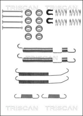 Triscan 8105 102583 - Kit d'accessoires, mâchoire de frein cwaw.fr