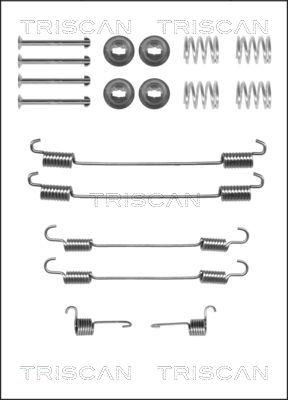 Triscan 8105 102579 - Kit d'accessoires, mâchoire de frein cwaw.fr