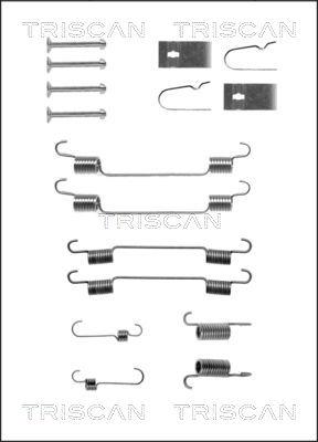 Triscan 8105 102575 - Kit d'accessoires, mâchoire de frein cwaw.fr