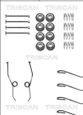 Triscan 8105 102570 - Kit d'accessoires, mâchoire de frein cwaw.fr