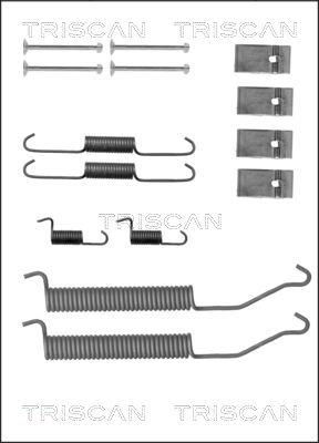 Triscan 8105 102609 - Kit d'accessoires, mâchoire de frein cwaw.fr