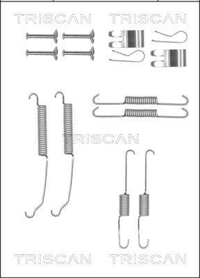 Triscan 8105 102611 - Kit d'accessoires, mâchoire de frein cwaw.fr